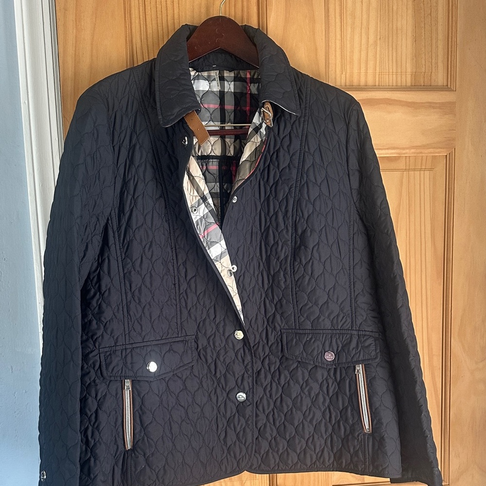 Basler Black Quilted Utility Jacket